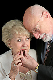 Fr�hliches Seniorenpaar